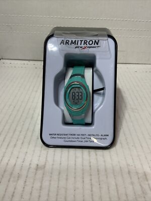   Armitron Sport Women's Digital Chronograph Resin Strap Watch