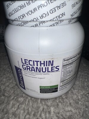 Bronson Lecithin Granules (Powder) 7500 MG, BRAIN SUPPORT 1 Lb 6/2025