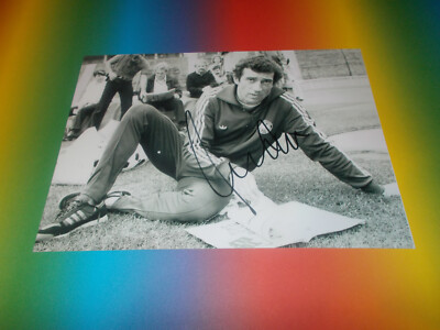 Bernd Cullmann DFB World Champion 1974 Signed Autographed on 20x28 Photo
