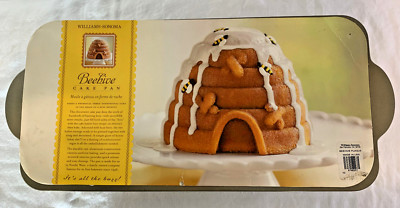 Brand New Nordic Ware Williams Sonoma 3D Beehive Cake Pan 10 Cups