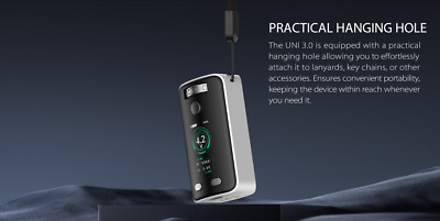 Yocan UNI 3.0 Box Mod, 650mAh, USB Type-C, Digital Colour Screen