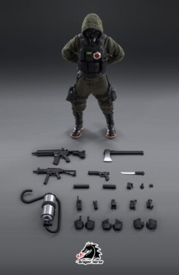 DH-S002LG SCP Foundation Series MTF Zeta-9 Mole Rats 1/12