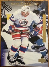 1995-96 Upper Deck Electric Ice Gold RARE Mike Eastwood #292 Winnipeg Jets