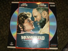 LASER VIDEO DISC MESMERIZED JODIE FOSTER JOHN LITHGOW EXTENDED PLAY IMAGE