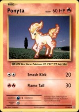 Pokemon Ponyta 19/108 Evolutions Non-Holo 5 Card Lot