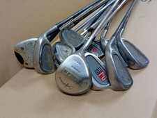 Golf Clubs Howson, Mitsushiba, And 1 Ping.