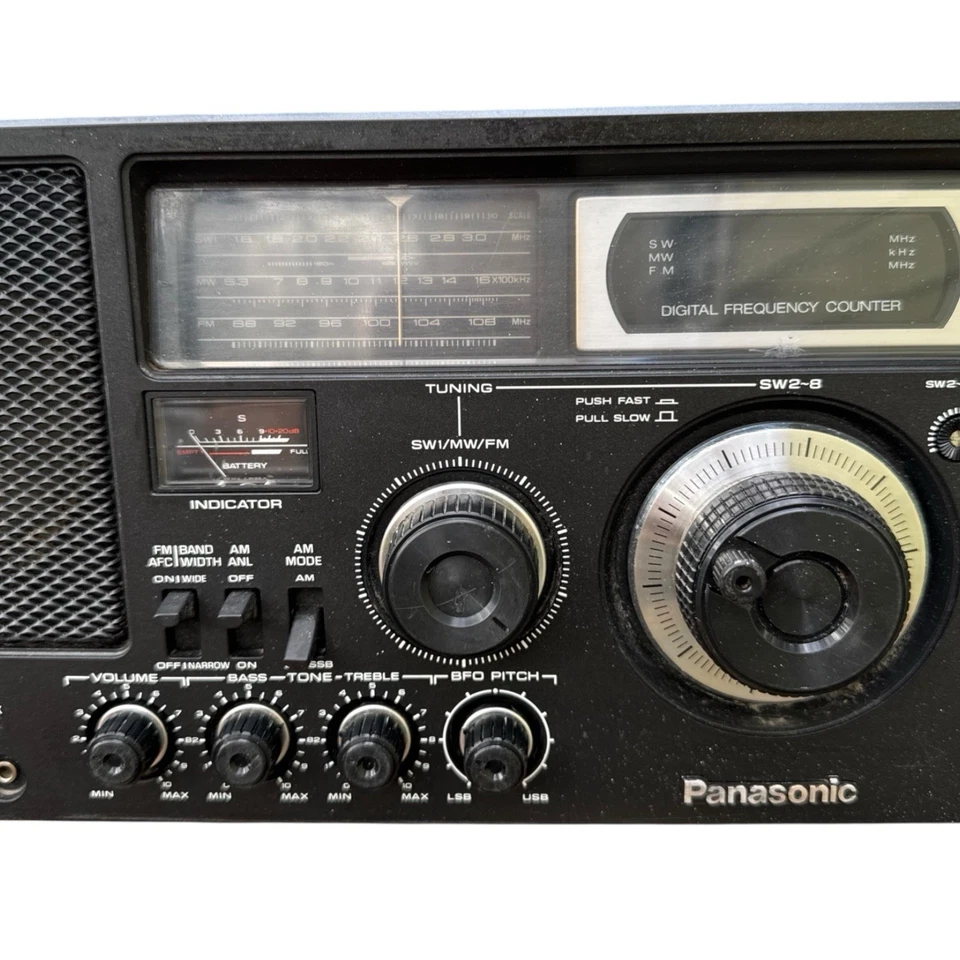 Receptor de onda corta de cobertura general Panasonic RF-4900 probado funcionando Foto 4 de 4