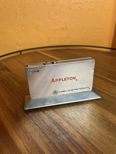 Encendedor de mesa Appleton vintage - Imagen 2 de 4