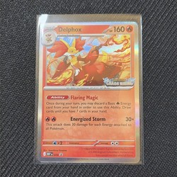Delphox 074/077 Mega Evolution Promo (Chaos Rising Prerelease Stamp)