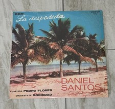 DANIEL SANTOS~ORQ DE SOCIEDAD~PEDRO FLORES~La Despedida 1972~ARC LP Vinyl