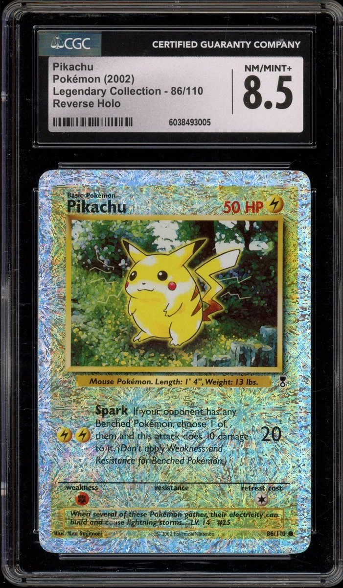 Pokémon TCG Legendary Collection 8.5 Graded Individual Collectible