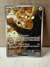 Carta Pokemon Dedenne 093/088 illustrazione full art rara ordine perfetto quasi nuova