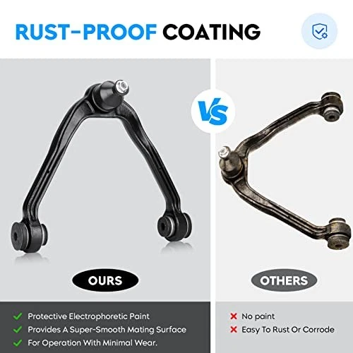 10PCS Front Upper Control Arms K80942 for Chevy Silverado GMC Coil Spring-Upper - Image 4 of 4