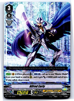 #ad #ad ALFRED EARLY RRR FOIL V TD01 001EN TRIPLE RARE CARDFIGHT VANGUARD HP $1.99