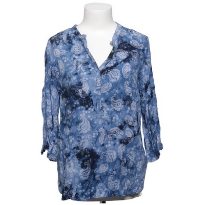 Ibis, Bluse, Größe: 44, Blau, Viskose, Paisley, Damen #Vz7