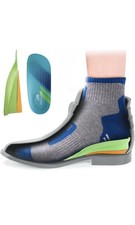 Height Increase Insole - 4 Inch Boost Walk Confidently L Men8-10/Women 10.5-12.5