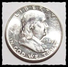 1949-P  FRANKLIN HALF DOLLAR  Better Date  UNC #21D26
