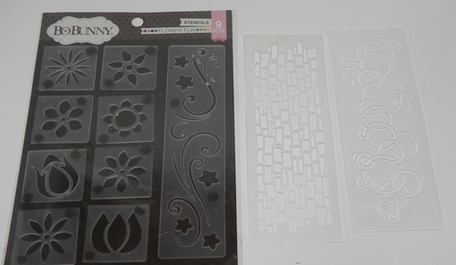 SET SCHABLONEN TONIC BOBUNNY KREATIVE HINGABE SÜSS SUGARBELLE MASKE DOODLES SHE - Bild 3 von 5