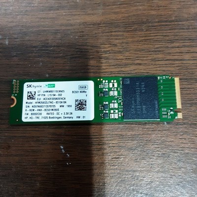 SK Hynix BC501 256GB NVMe SSD Solid State Drive HFM256GDJTNG-8310A BA