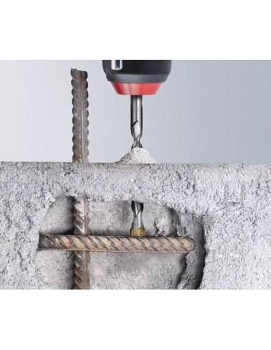 Set punte Einhell 7 Pz 4 taglienti per tassellatore SDS Plus foratura cemento e - Foto 4 di 4