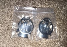 2 Pack Silver Angel Keychains Guardian Angel Wings Keychain Set New