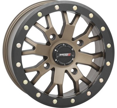 SYSTEM 3 Off-Road SB-4 Beadlock Räder 15x7, 4/137, 4+3 Bronze #15S3-3238