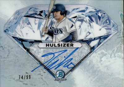 #ad 2020 Bowman Chrome Applied Pressure Auto Niko Hulsizer 99 Draft APDCA NH $4.99