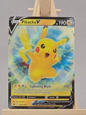 Pikachu V SWSH198 Holo Promo Sword & Shield Promo Pokemon Near Mint