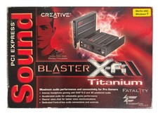 Creative Sound Blaster X-Fi Titanium Fatal1ty Champion Series Audio Card SB0886