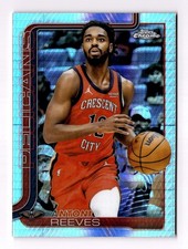 2025-26 Topps Chrome #108 Antonio Reeves Prism Refractor