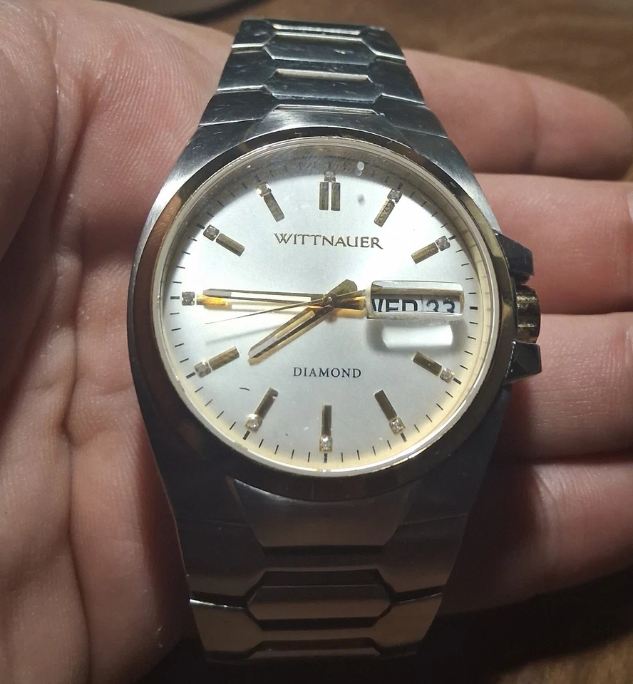 Nuevo Reloj Wittnauer Diamante Acero Inoxidable. Foto 3 de 4