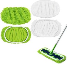 XL Mop Pads Compatible with Swiffer Sweeper, 4 Pack, 4 Pack Xl