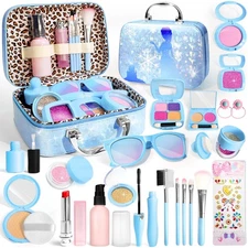 INNOCHEER Pretend Makeup for Toddlers, Fake Play Makeup for Little Girls, Fro...