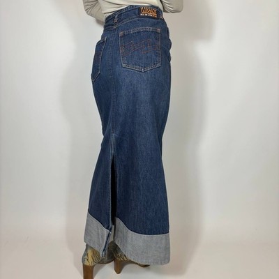 Vintage Y2K W&LT Walter Van Beirendock Maxi Skirt Archive