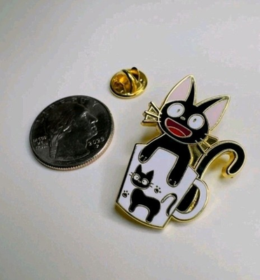 #ad Studio Ghibli ROCKS ❤ Collect this Cute Jiji quot;KIKI#x27;S DELIVERY SERVICEquot; PIN ❤ $10.99