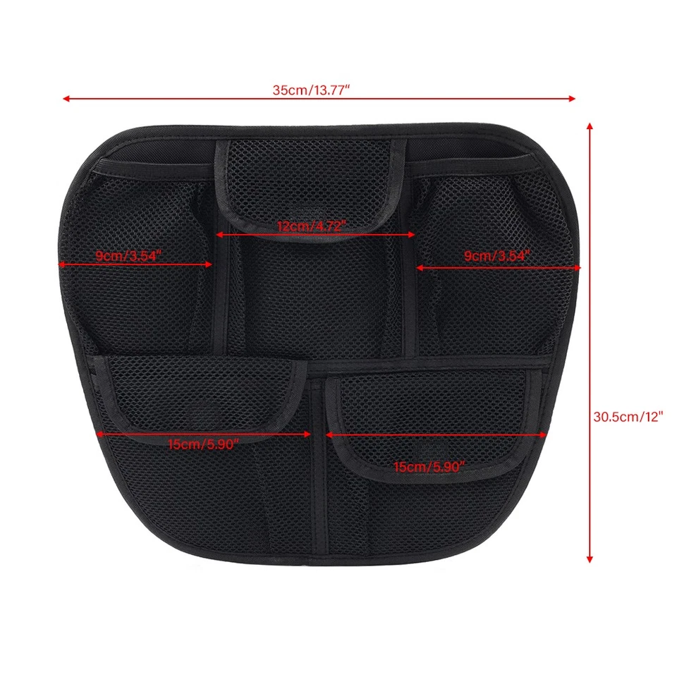 Front Trunk Organizer 5 Mesh Pocket Bag For Can Am Spyder F3 F3S F3T F3LT 15-24 - Image 2 of 4