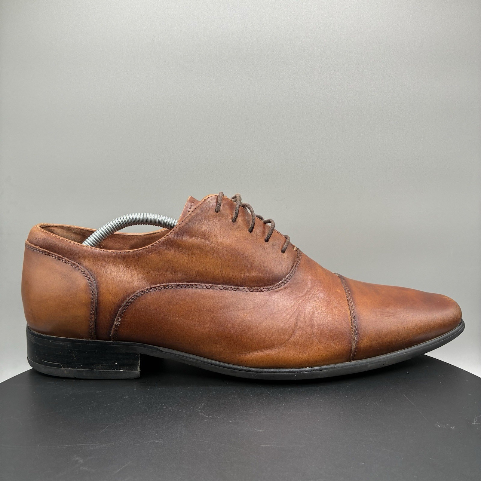 Florsheim Chicago Cap Toe Oxford Dress Shoe Leather Men’s 12 EEE Brown