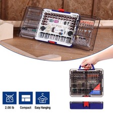 WORKPRO Rotary Tool Accessories Kit 476PC Rotary Tool Bit for Polishing Grinding