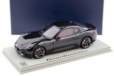 1:18 BBR Maserati Granturismo Folgore 2023 NERO ASSOLUTO Dealer Version