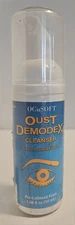 OCuSOFT Oust Demodex Foam Cleanser - Extra Strength -Eyelid Foaming Cleaning