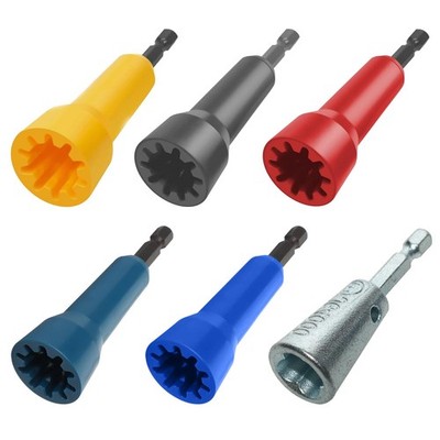6 Pack Wire Twister Tool Electrician Wire Nut Twister with 1/4 Inch Chuck