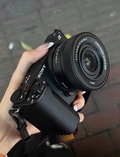 95 new Sony Alpha ZVE10 4K Mirrorless Interchangeable Lens 16-50mm English