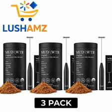 MUD WTR Water Sunrise Cacao 30 Serving Coffee Mushroom MUDWTR (30 x 3)