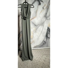 Nookie Grey Front Drape Dress Sz. XS