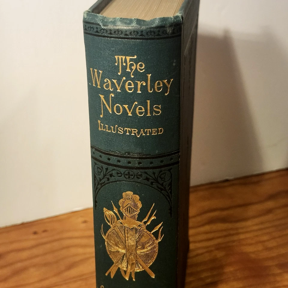 1877 "Waverley Novels" by Sir Walter Scott, Volume VIII, J.B. Lippincott & Co. - Image 3 of 4