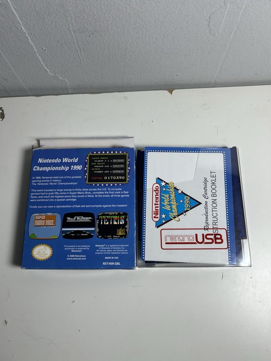 Retro zone 1990 Nintendo World Championship CIB RARE | eBay