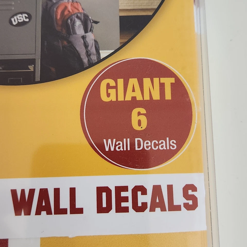 USC Trojans XL Wall Art Decals 6 Giant Peel & Stick College Football Man Cave - Image 4 of 4