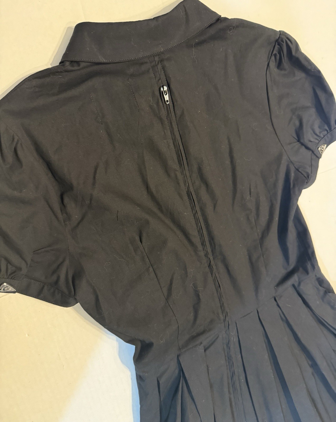 Hell Bunny Samara Sun Moon Gothic Button Dress Pr… - image 4