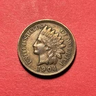(1) Beautiful Antique 1904 Indian Head Cent/Penny XF-EXTRA FINE NICE DETAIL