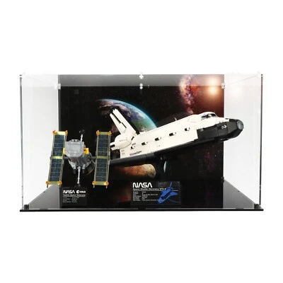 PLEXICO UNIQUEDISPLAY Display Case for Lego NASA Space Shuttle Discovery 10283
